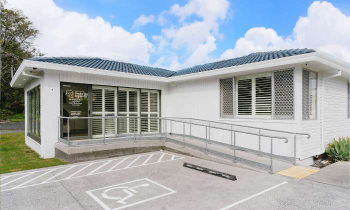 Front Entrance with Accessibility Ramp