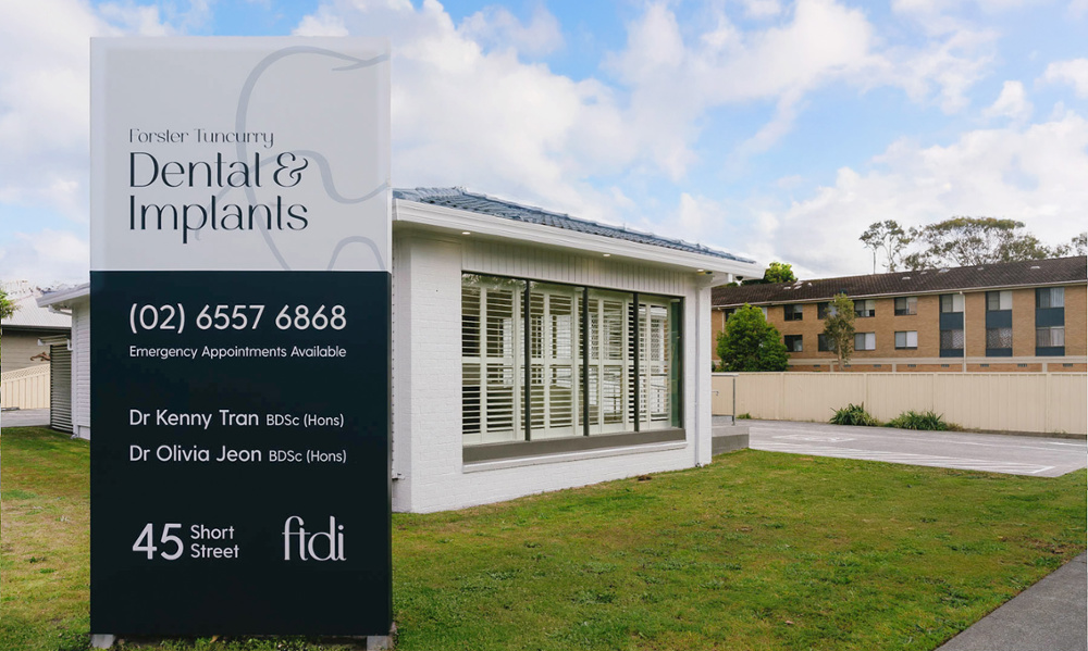 the outside building of forster tuncurry dental & Implants in Forster, NSW