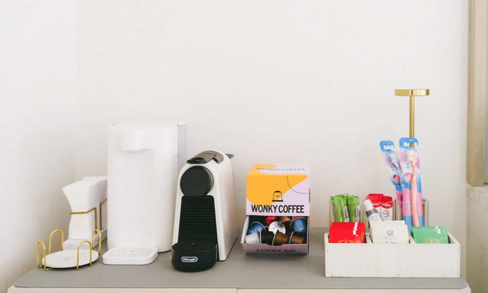 Help Yourself to Coffee & Goodies